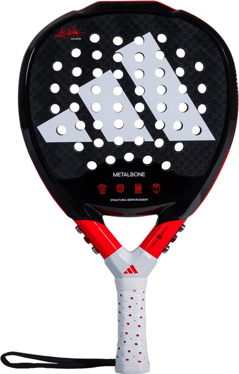 Adidas Metalbone 3.2 (Diamant) - 2023 padelracket Zwart/Rood