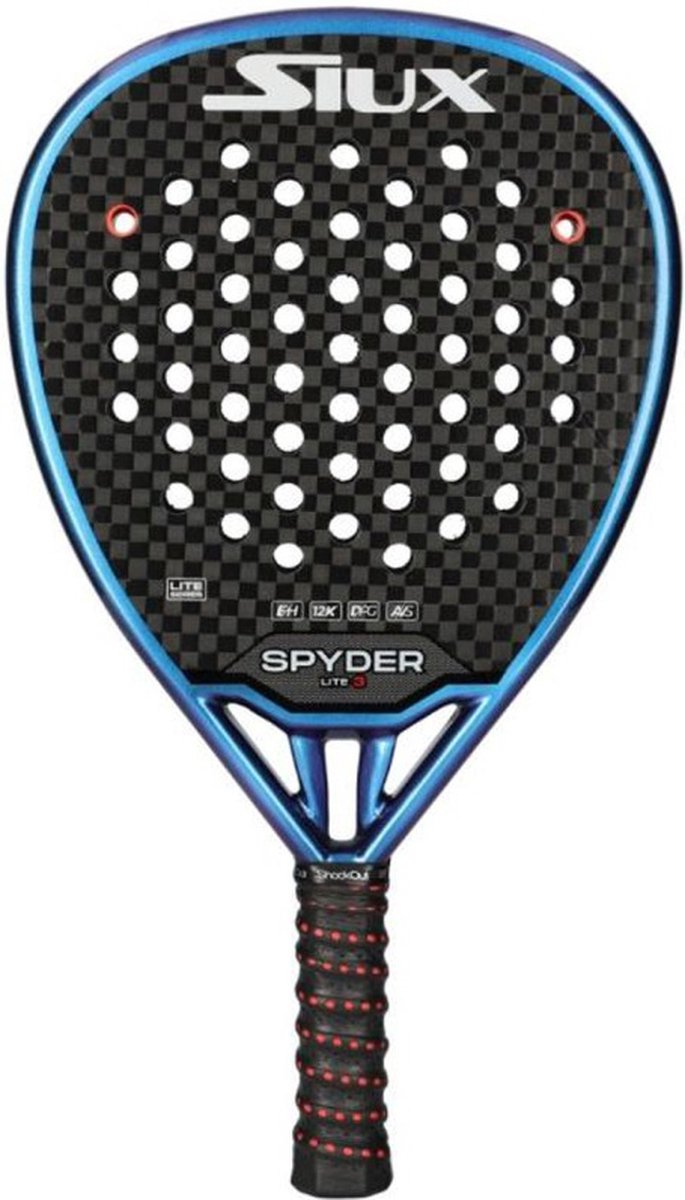 Siux Spyder Lite 3 Hard - 12K (Druppel) - 2024 padel racket