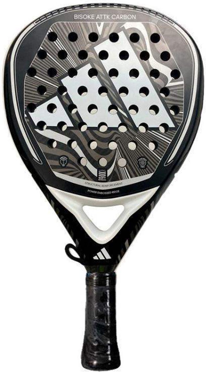 Adidas Bisoke ATTK Carbon - 15K (Diamant) - 2024 padel racket