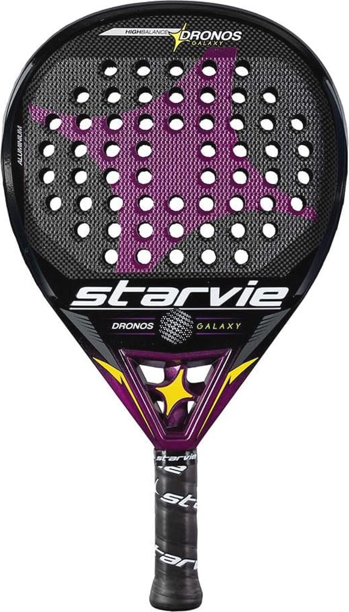 Padelracket voor Volwassenen - Uniseks - Droos Galaxy - Zwart - Normaal