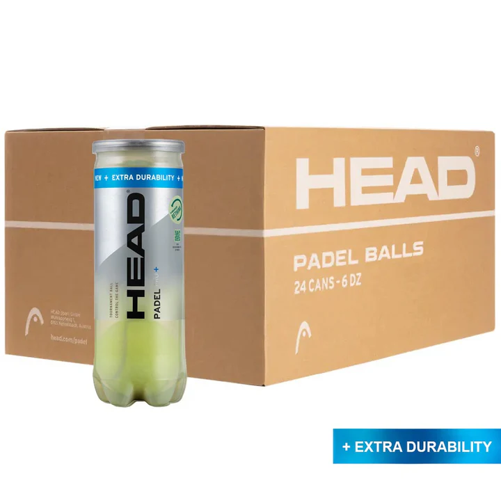 HEAD PRO+ Padelballen Doos 24 x 3st