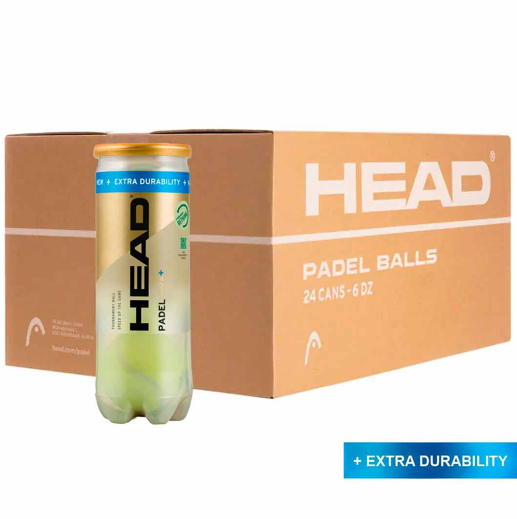 HEAD PRO S+ Padelballen Doos 24 x 3st