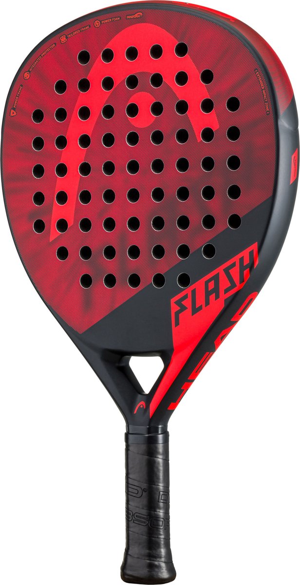 HEAD Padelracket Flash 2023 Rood Zwart