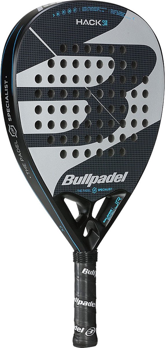 Padel Racket Bullpadel Hack 23 Black