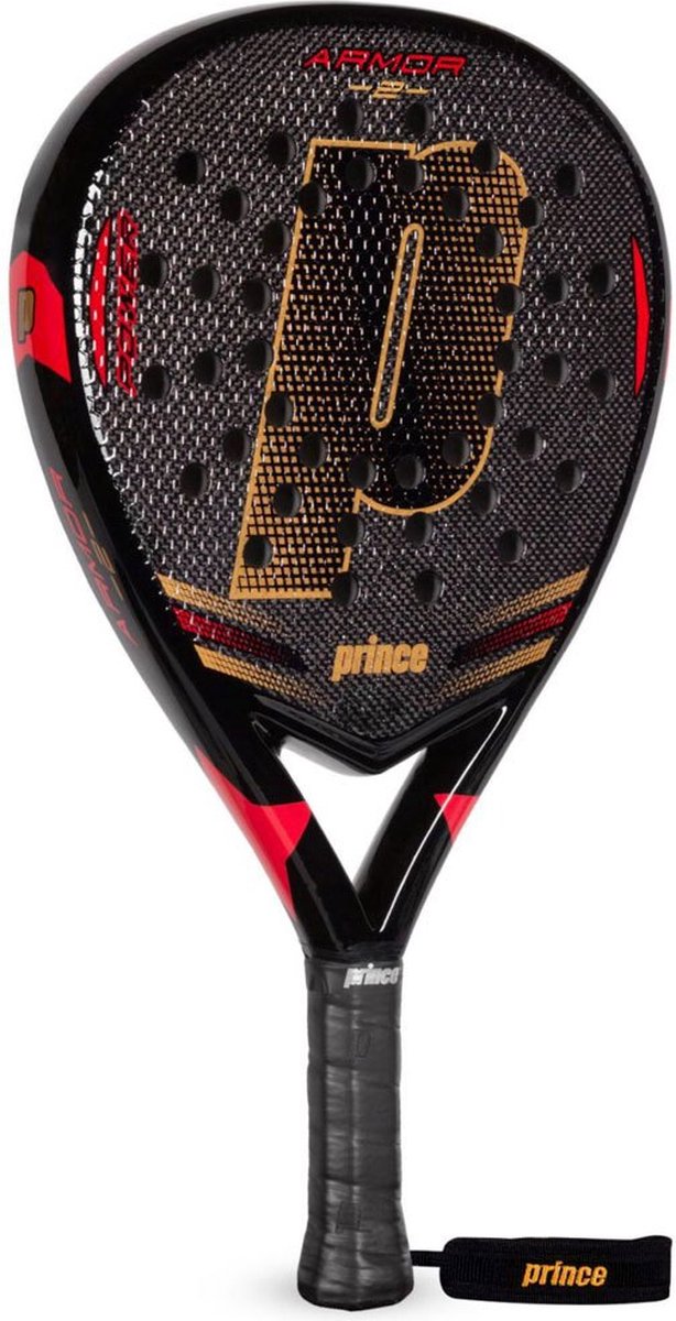 Prince Armor V2 Padelracket Zwart