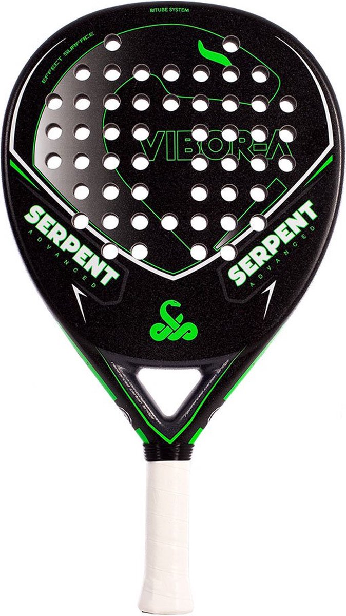 Vibora Serpent Advance 22 Padelracket Zwart